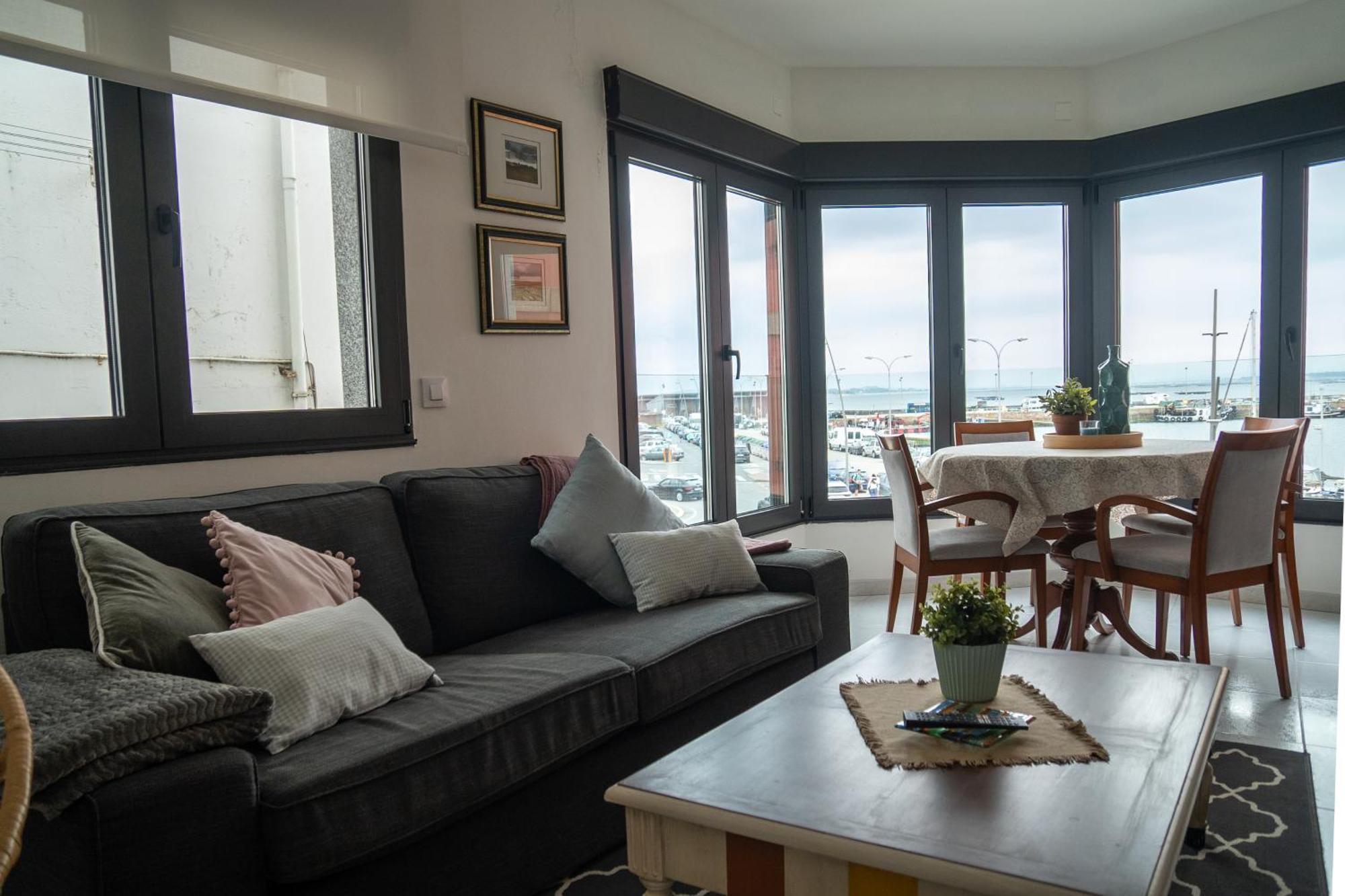 Apartamentos Faro Da Rocha O Grove Dış mekan fotoğraf